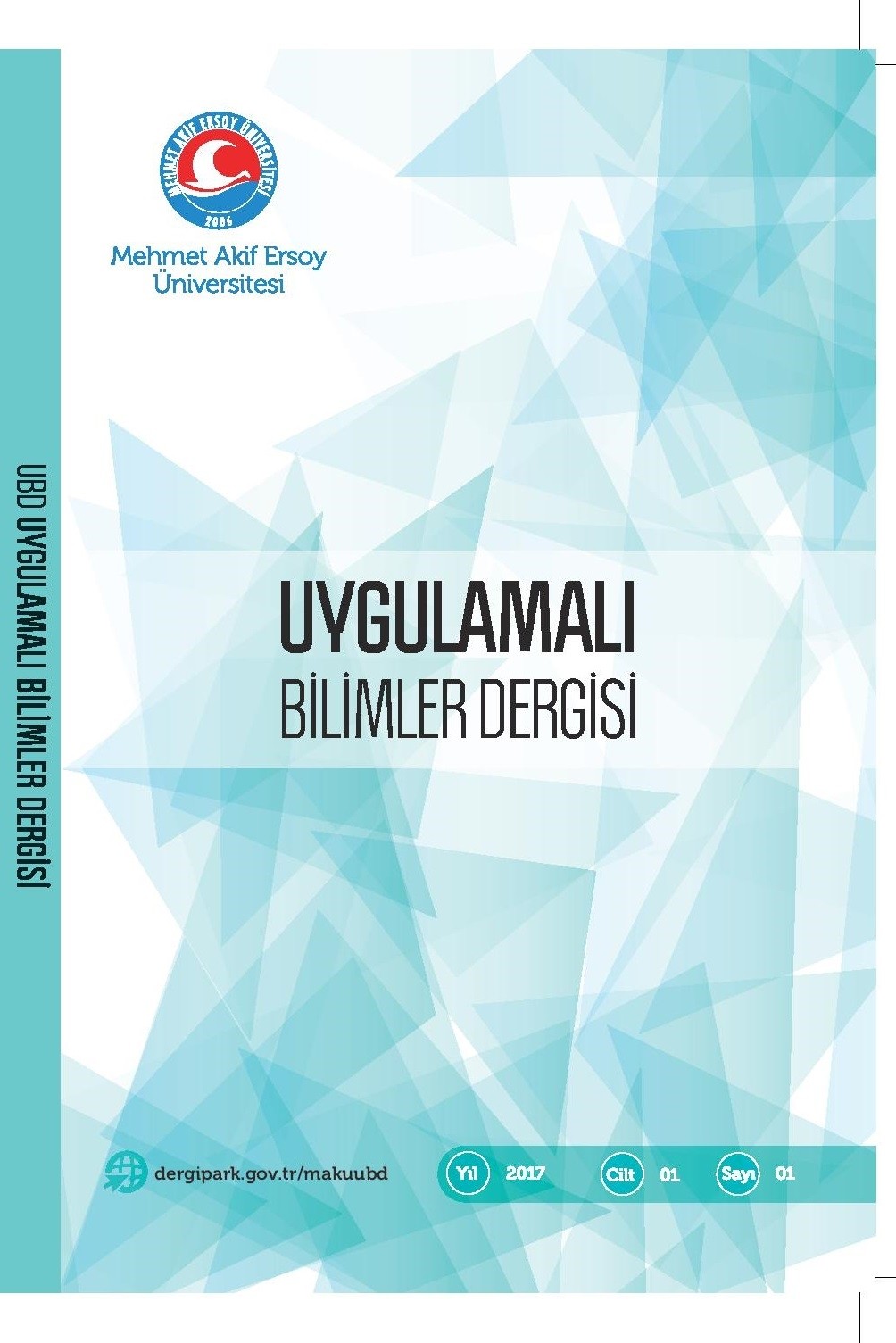 Mehmet Akif Ersoy Üniversitesi Uygulamalı Bilimler Dergisi