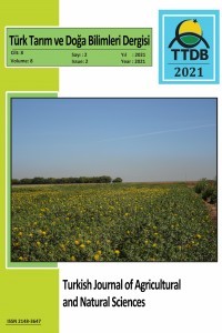 Türk Tarım ve Doğa Bilimleri Dergisi