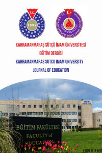 Kahramanmaras Sutcu Imam University Journal of Education Cover image